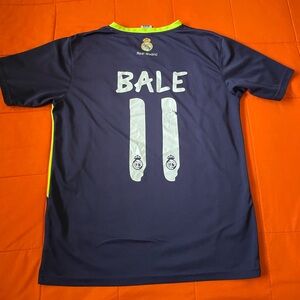 Real Madrid Jersey Mens Small Gareth Bale #11 Fly Emirates (merchandise Madrid)
